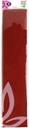 Papel crespon liderpapel 50 cm x 2.5m 34g/m2 rojo.