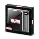 Marvel Comics Caja Regalo con Diario y Bolígrafo Fashion, Negro KARACTERMANIA 7570