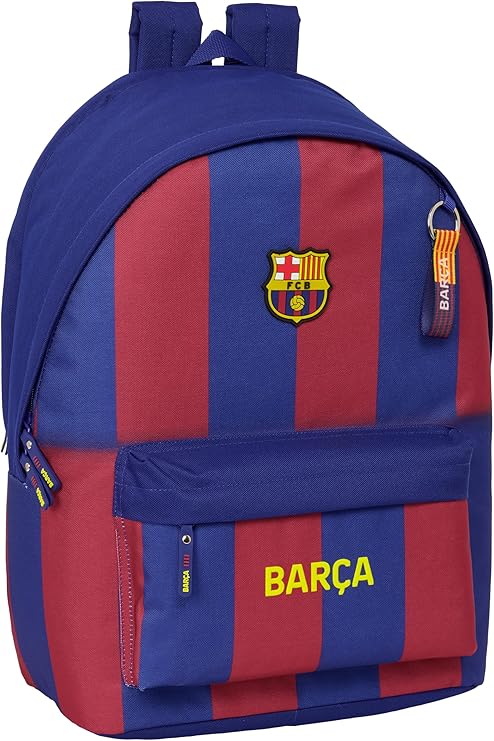 MOCHILA DOBLE PARA PORTATIL 15,6"+USB F.C.BARCELONA 1ª EQUIP. 25/26