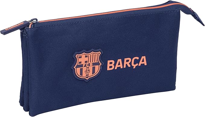 PORTATODO TRIPLE F.C.BARCELONA 2ª EQUIPACION 22x12x3cm