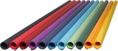 rollo papel kraft verjurado rojo 1x3M FABRISA