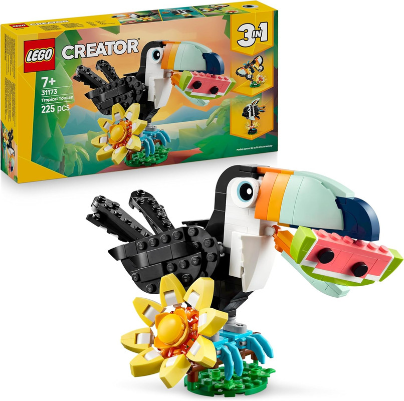 Fauna Salvaje: Tucán Tropical LEGO 31173