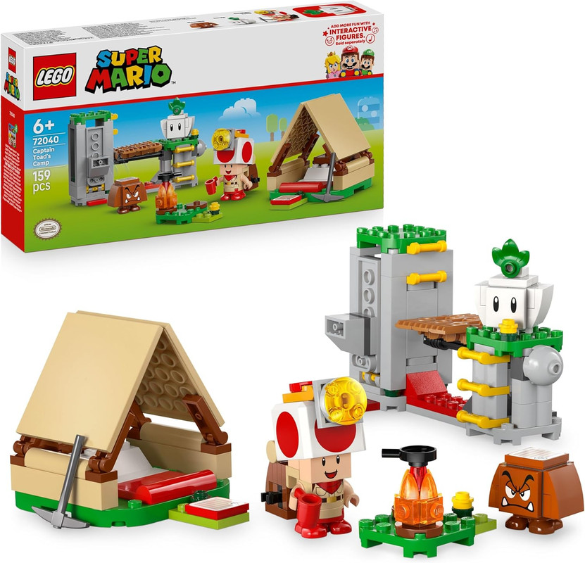 De acampada con el Capitán Toad LEGO 72040