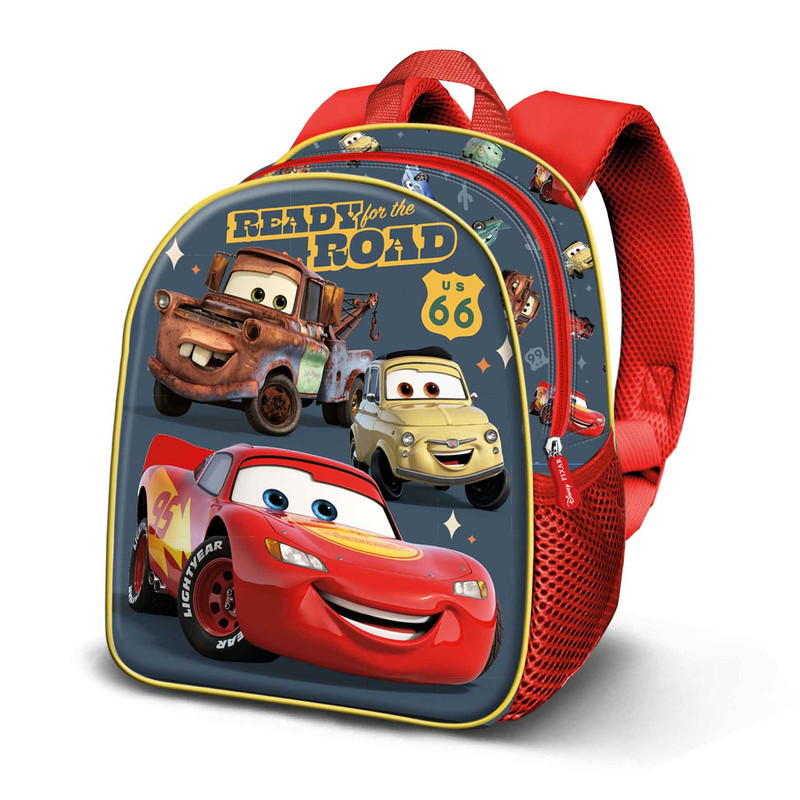 CARS 3 Mochila 3D Elite Ready KARACTERMANIA 9203 25x30x3cm