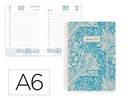 AGENDA ESPIRAL LIDERPAPEL PERISSA A5 2026 DIA PAGINA AZUL PAPEL 80 GR FSC