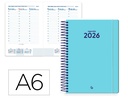 AGENDA ESPIRAL ANTARTIK MANIFEST A5+ 2026 DÍA PÁGINA NEGRO PAPEL 80G FSC