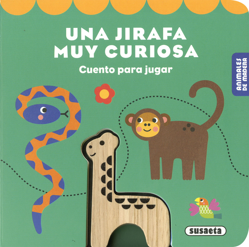 Una jirafa muy curiosa