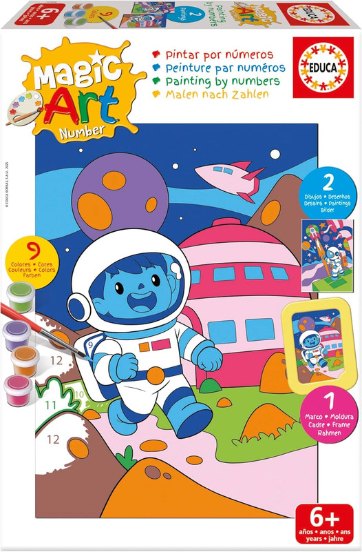 NUMBER ART +6 ESCENA ESPAC F EDUCA 20406