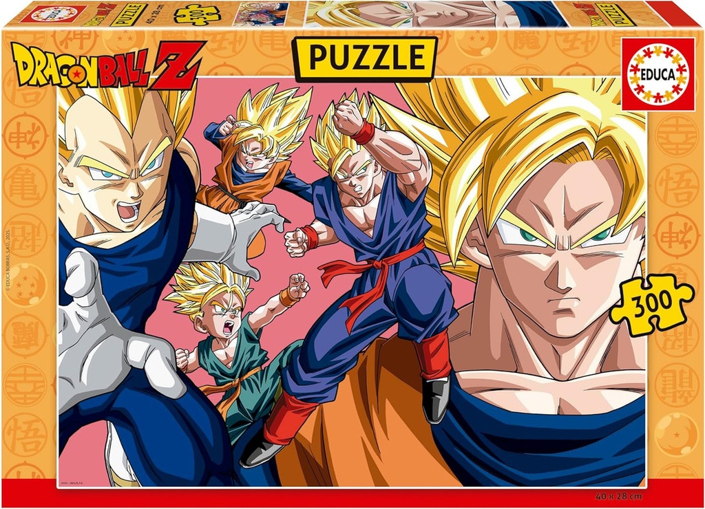 PUZZLE 300 DRAGON BALL DBZ FSC(R) EDUCA 20414