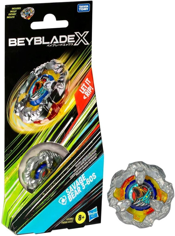 BEYBLADE X SAVAGE BEAR 3-60S G0286 HASBRO G0286