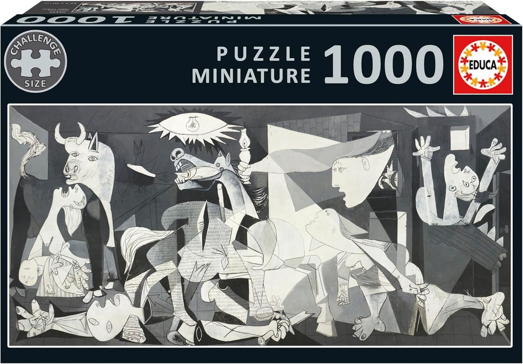 PUZZLE 1000 GUERNICA, P. PICASSO "MINIATURE" EDUCA 20375