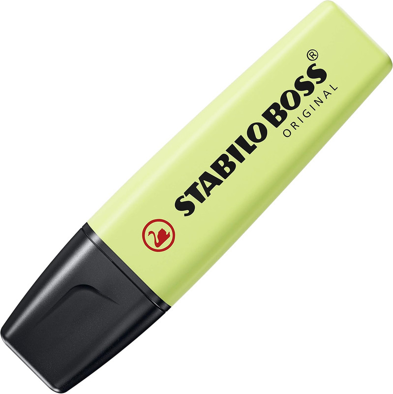MARCADORES FLUORESCENTES STABILO BOS LIMA PASTEL