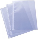 C/100 FUNDAS A4 MULTITALADRO PP STANDARD 70MC CRISTAL