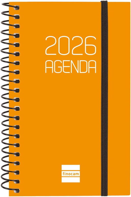 AGENDA FINOCAM OPAQUE E3 SVH 2026 TARONJA CAT+ 742722926