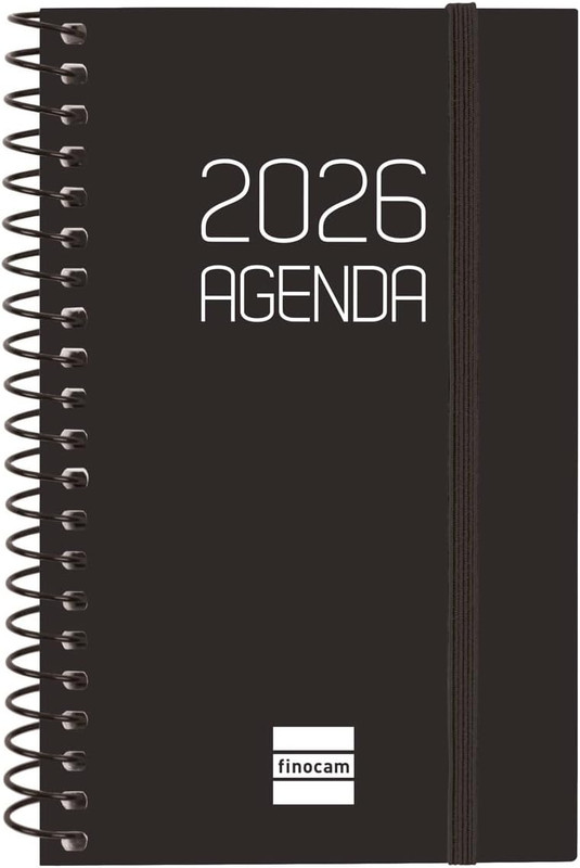 AGENDA FINOCAM OPAQUE E3 SVH 2026 NEGRE CAT+ 742726026