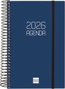 AGENDA FINOCAM OPAQUE ES 1DP 2026 BLAU CAT+ 742931026