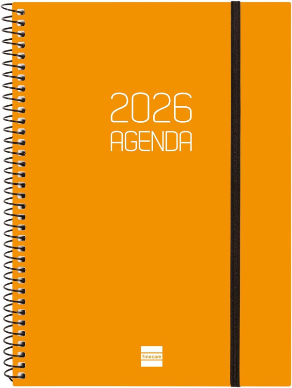 AGENDA FINOCAM OPAQUE E10 SVH 2026 TARONJA CAT+ 742802926