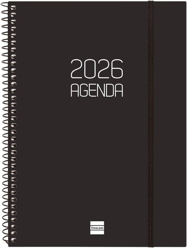 AGENDA FINOCAM OPAQUE E10 SVH 2026 NEGRE CAT+ 742806026