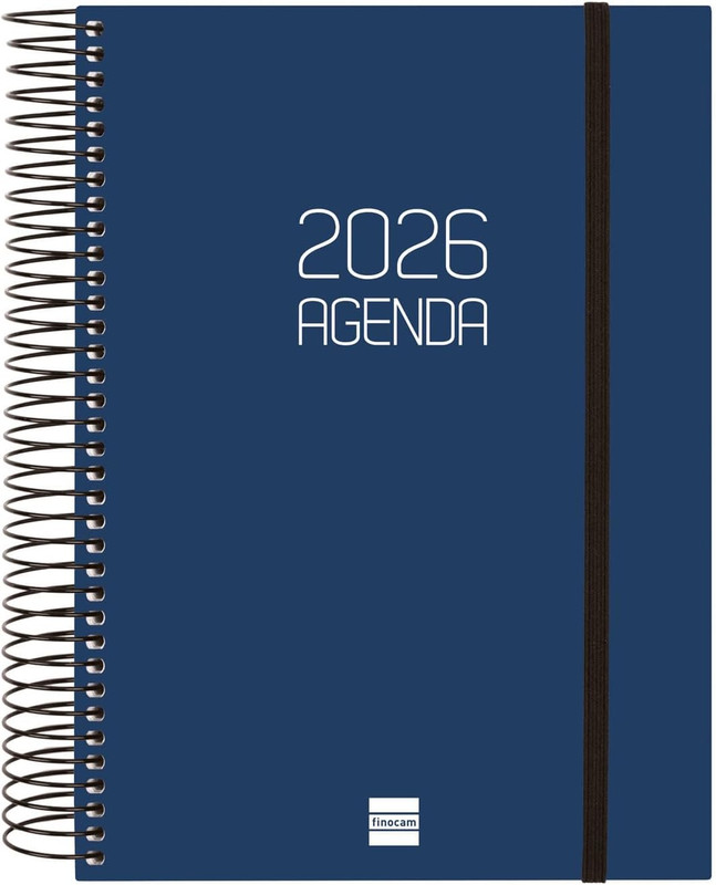 AGENDA FINOCAM OPAQUE E10 1DP 2026 BLAU CAT+ 742941026