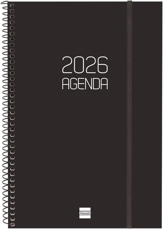 AGENDA FINOCAM OPAQUE E11 SVV 2026 NEGRE CAT+ 742846026