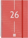 AGENDA FINOCAM YEAR E10 SVH 2026 VERMELL CAT+ 741503026
