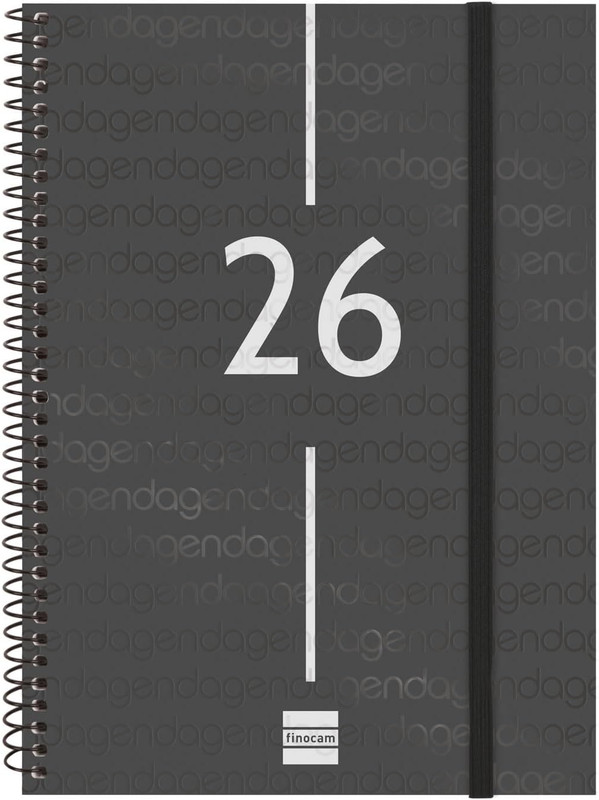 AGENDA FINOCAM YEAR E10 SVH 2026 NEGRE CAT+ 741506026