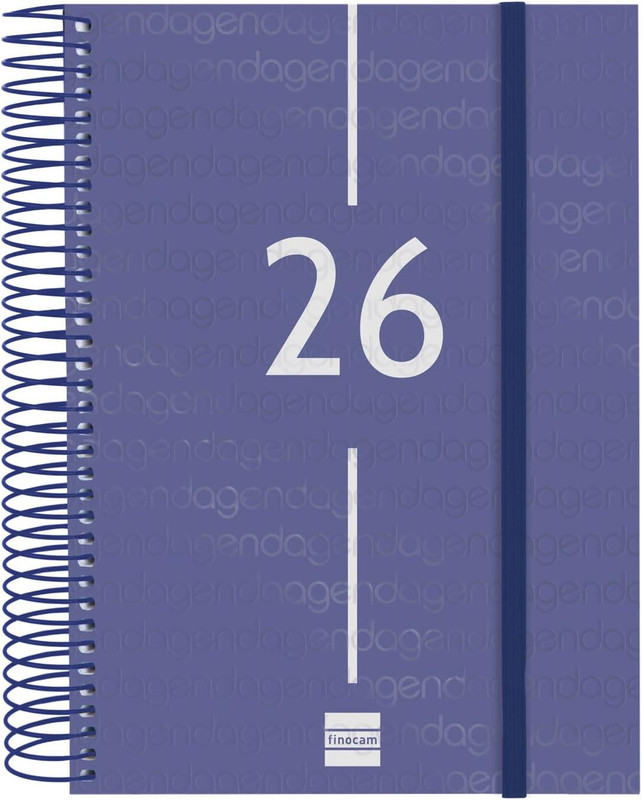 AGENDA FINOCAM YEAR E10 1DP 2026 BLAU CAT+ 741141026