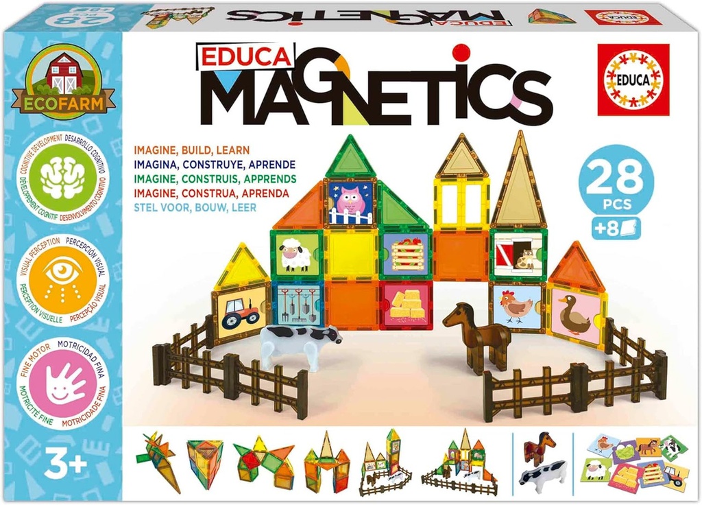 EDUCA MAGNETICS ECO FARM 28p EDUCA 20269