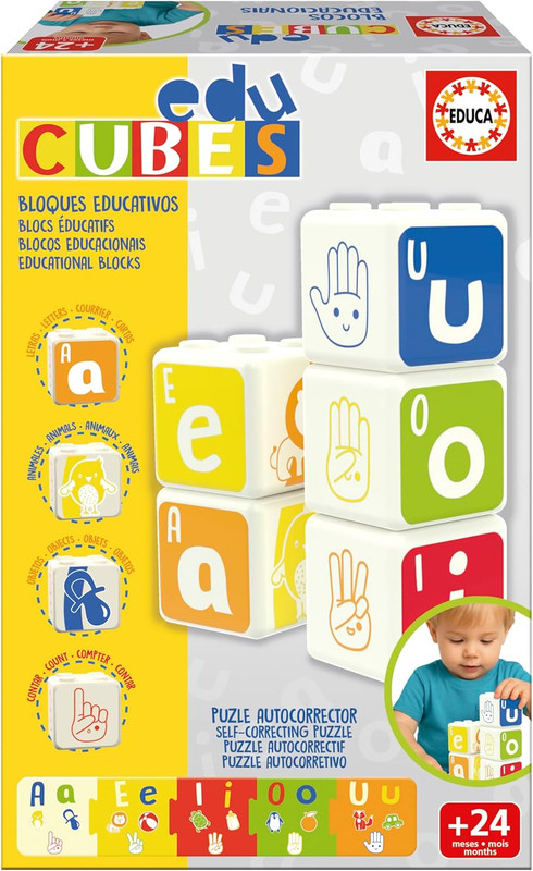EDUCUBES VOCALES EDUCA 20412