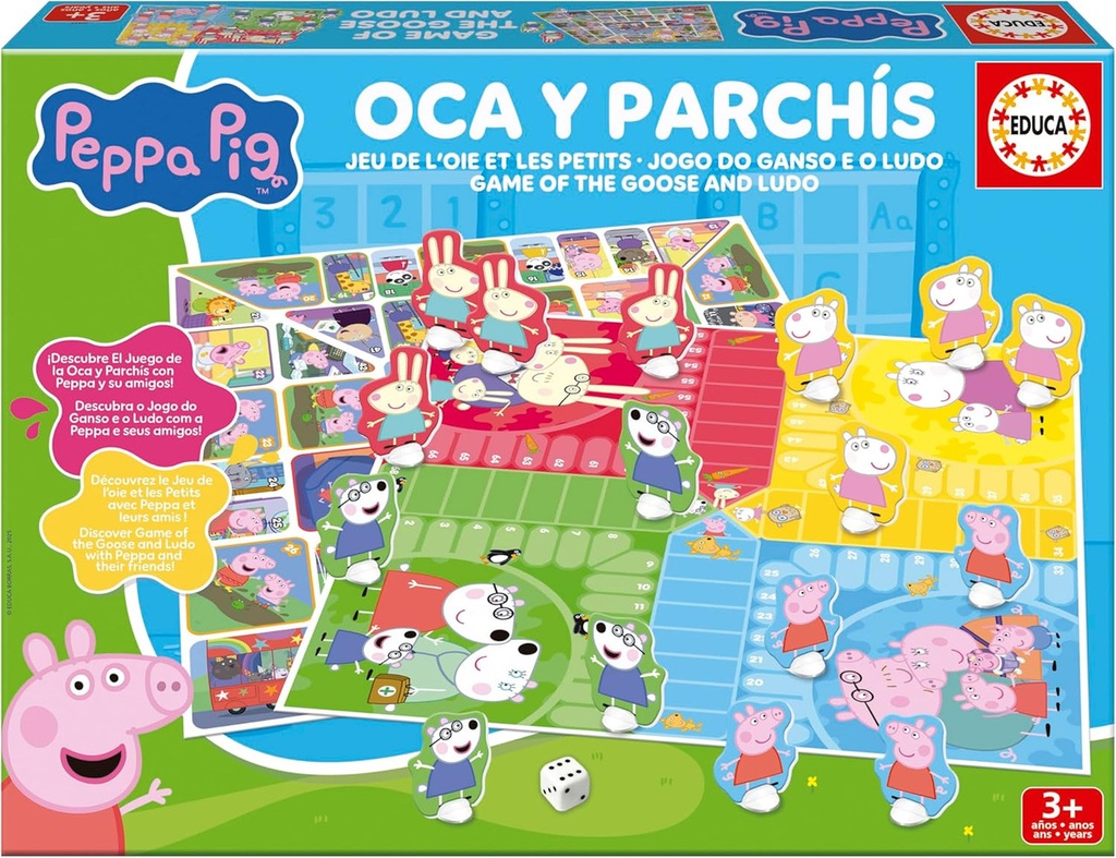OCA Y PARCHÍS PEPPA PIG EDUCA 20437