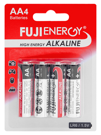 BLISTER 4 PILAS ALCALINAS FUJIENERGY LR03 AAA