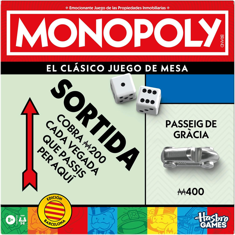 JUEGO MONOPOLY BARCELONA CLASSIC