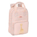 MOCHILA INFANTIL RECIC Y REPELENTE AGUA SOPHIE LA GIRAFE JOY 20x28x4cm