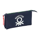 PORTATODO TRIPLE BENETTON "TOGETHER" 22x12x4cm