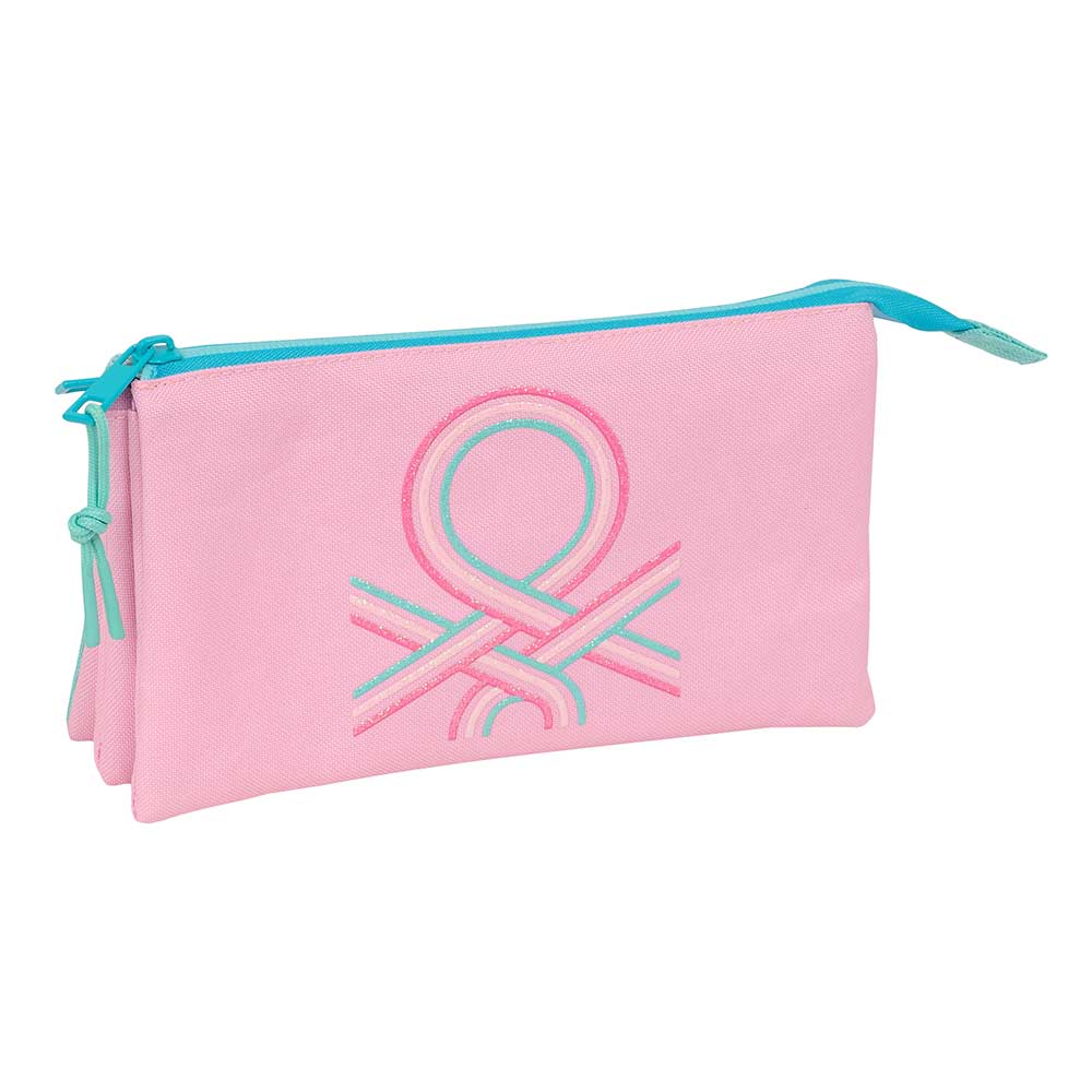 PORTATODO TRIPLE BENETTON "DOLCE" 22x12x4cm