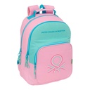 MOCHILA DOBLE ADAPT.CARRO BENETTON "DOLCE" 32x42x4cm