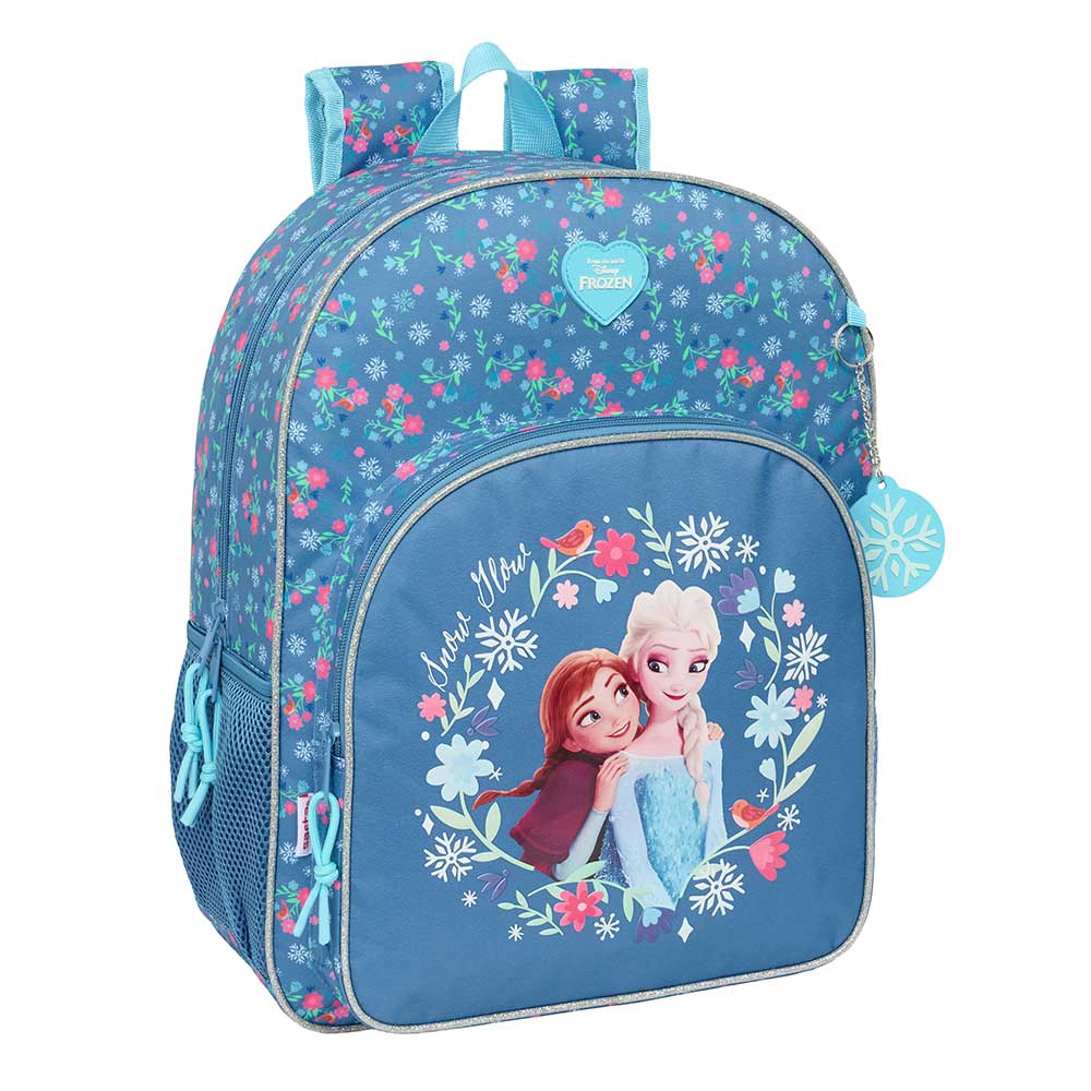 MOCHILA ADAPT.CARRO FROZEN 33x42x4cm