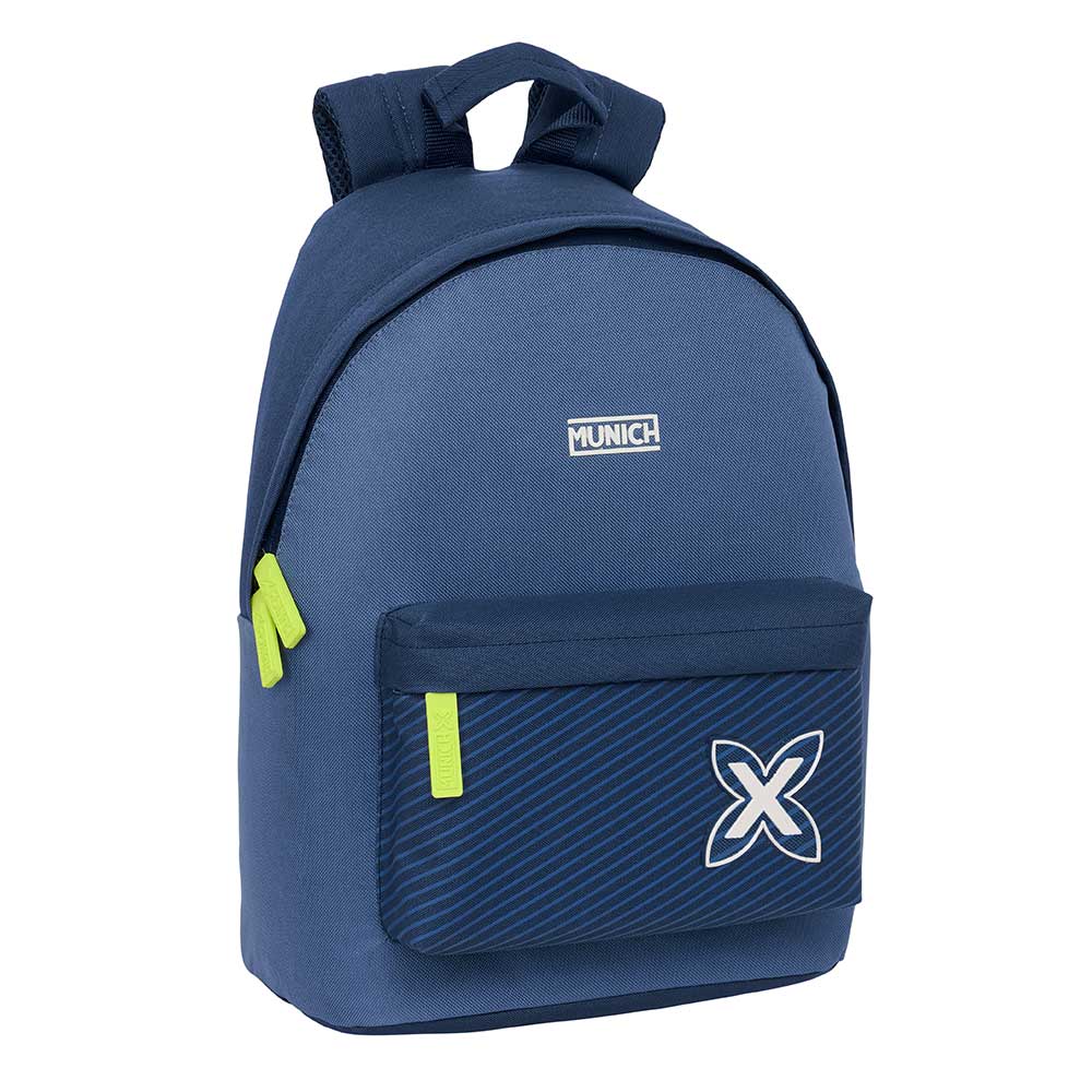 MOCHILA PARA PORTATIL 14,1" MUNICH "BLUE INDIGO" 31x41x4cm