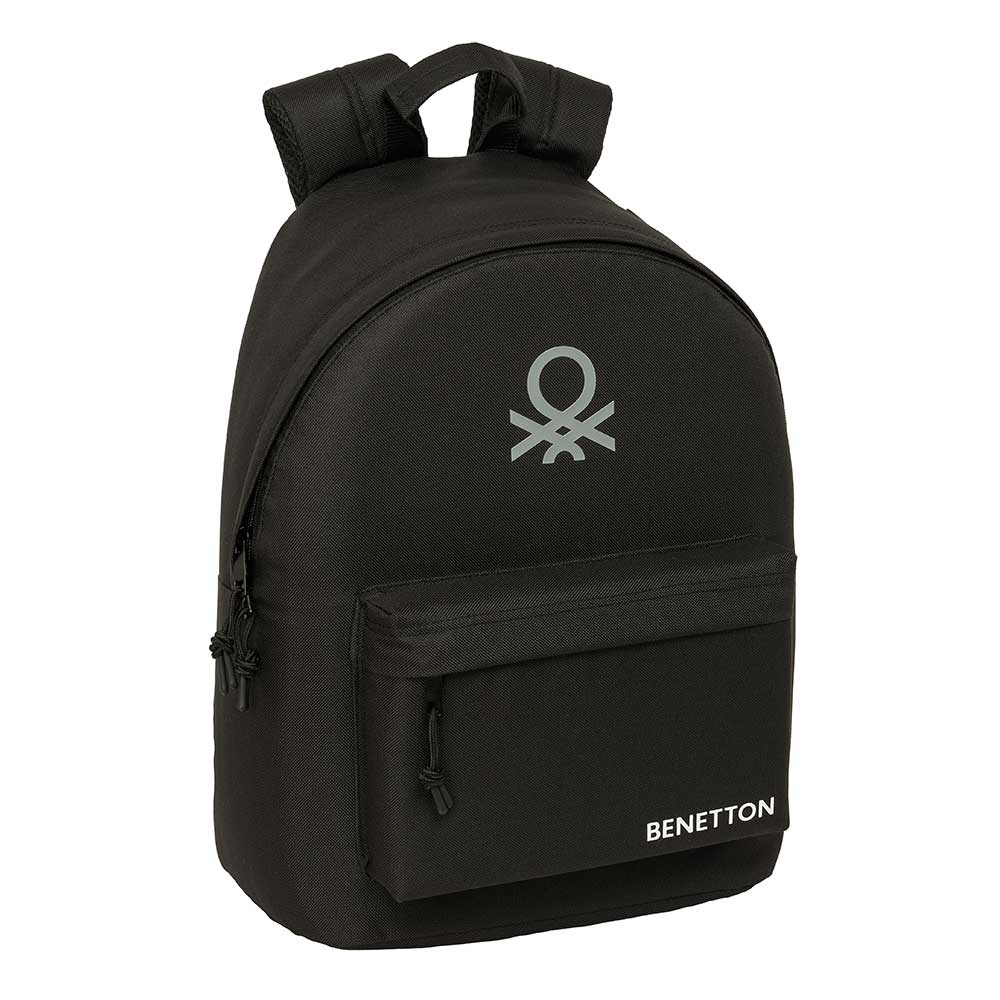 MOCHILA PARA PORTATIL 14,1" BENETTON BASICS "NEGRO"