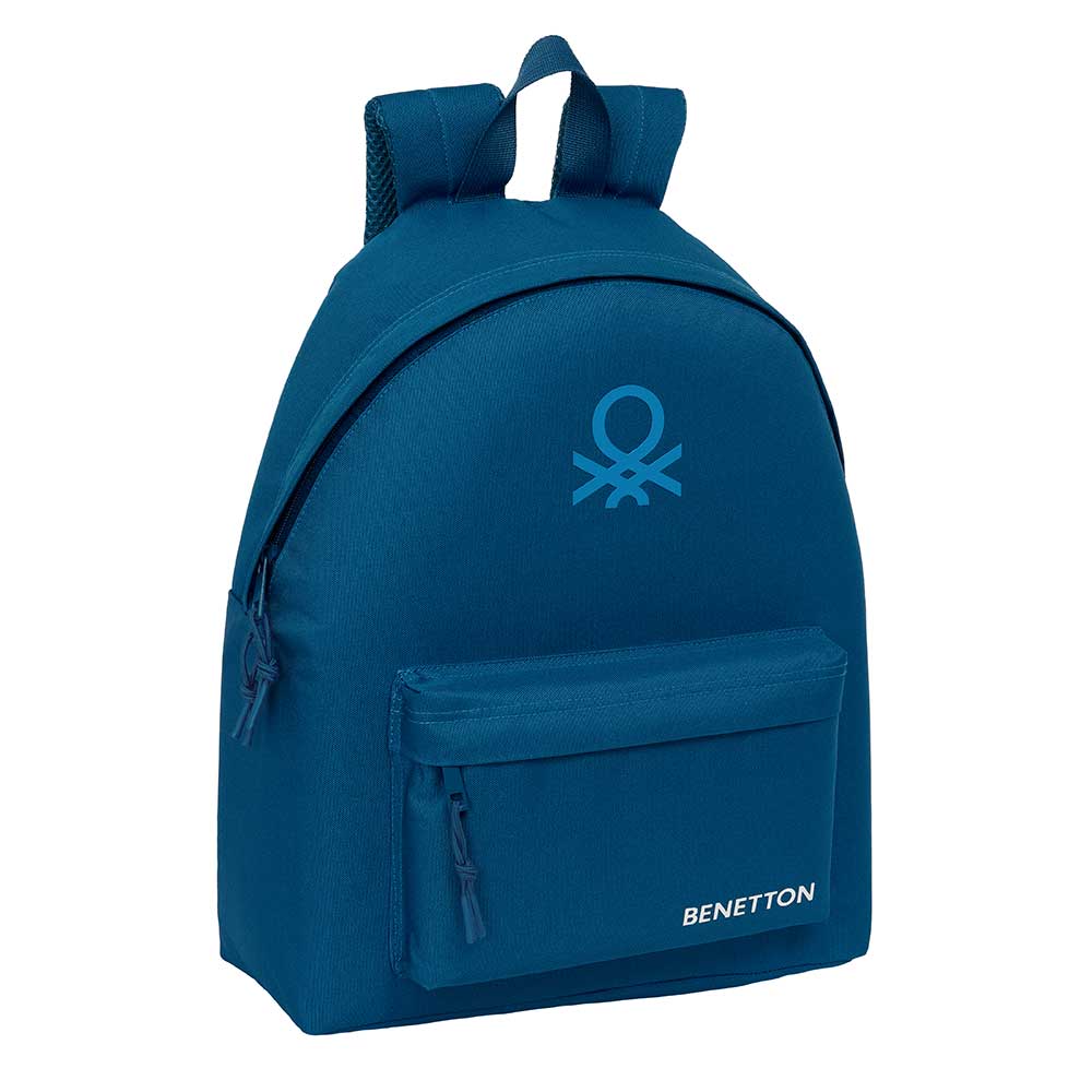 MOCHILA BENETTON BASICS "MARINO" 33x42x4cm