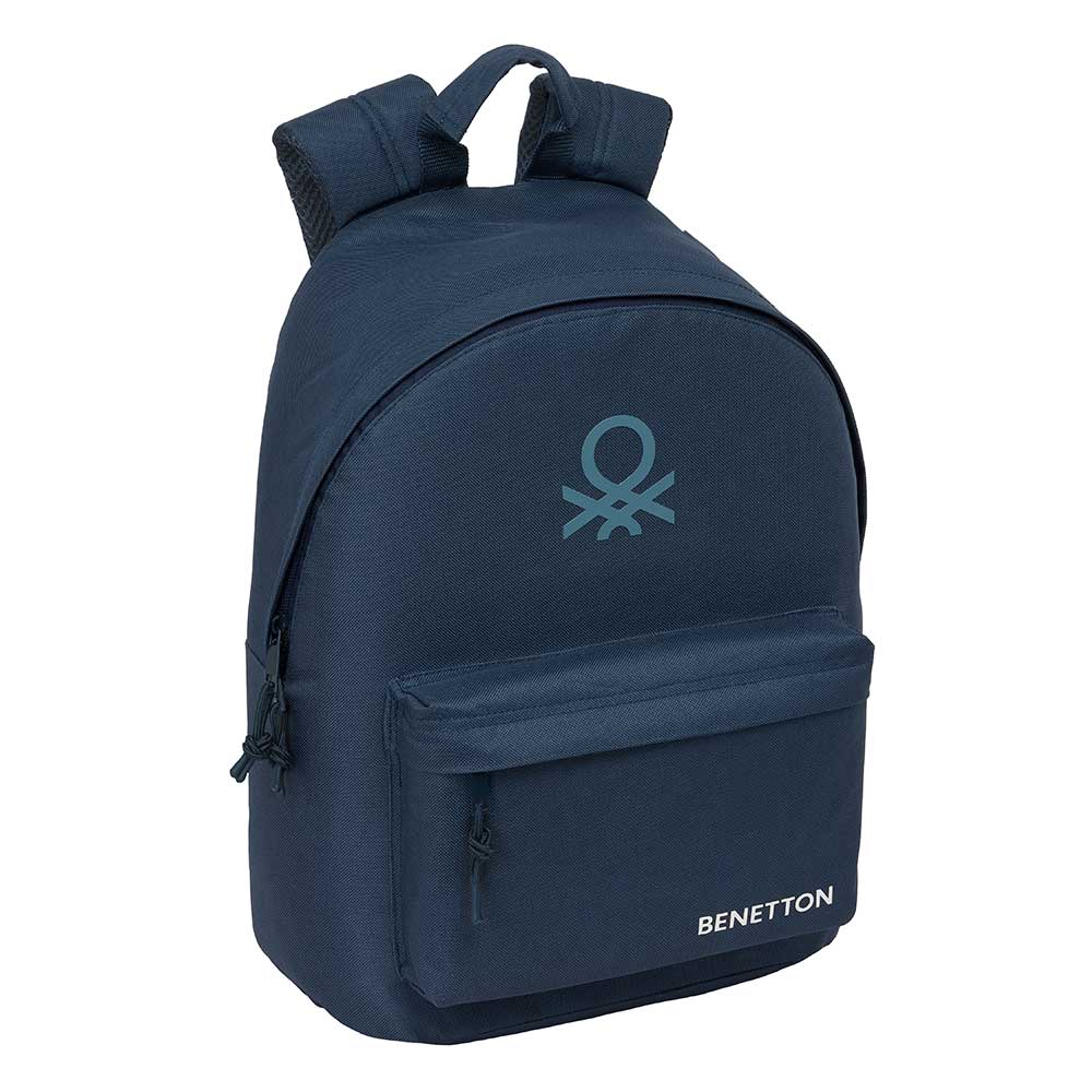 MOCHILA PARA PORTATIL 14,1" BENETTON BASICS "ANTRACITA" 31x43x4cm