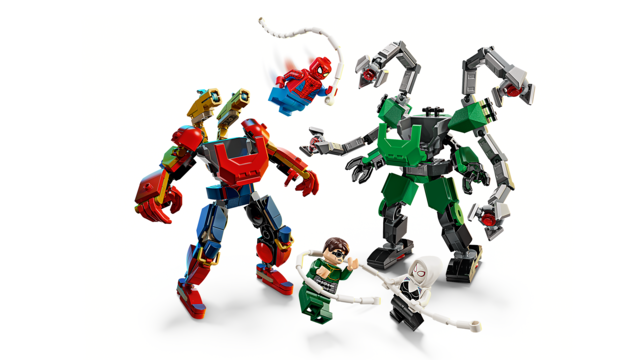 Batalla de Armaduras Robóticas: Spider-Man vs. Doc Ock 76338