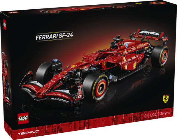 Coche Ferrari SF-24 F1 LEGO 42207