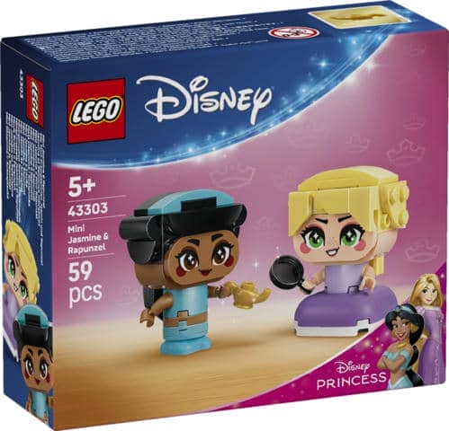 Mini Jasmine y Rapunzel LEGO 43303