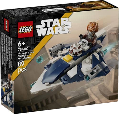 Microfighter: Caza Estelar Jedi de Plo Koon LEGO 75400