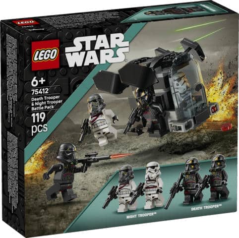 Pack de Combate: Soldado de la Muerte y Soldado de la Noche LEGO 75412