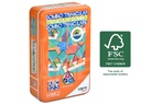 DOMINÓ TRIANGULAR TRAVEL METAL BOX "FSC 100º