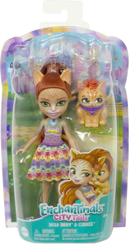 MUÑECA BÁSICA SECUNDARIA SURTIDA ENCHANTIMALS FNH22 MATTEL FNH22-HHB91