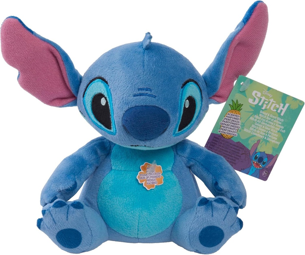 PELUCHE STITCH CON SONIDOS Y PERFUMADO 30868 JUST PLAY