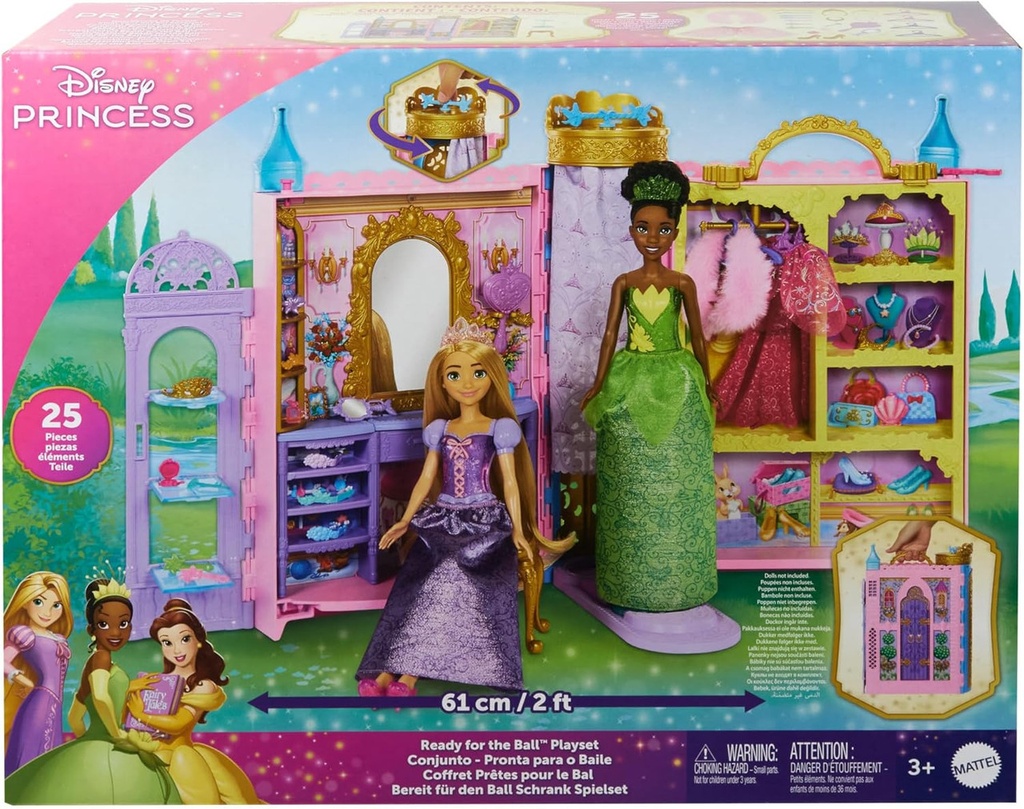 ARMARIO PORTATIL CASTILLO HXC20 DISNEY PRINCESS